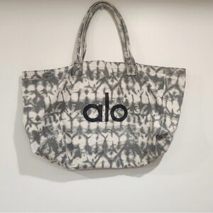 ALO Yoga Black and Gray Women's Tote Bag